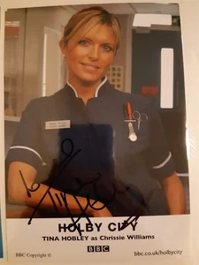 Tina Hobley Holby City Signed Cast Card Photo - Picture 1 of 1