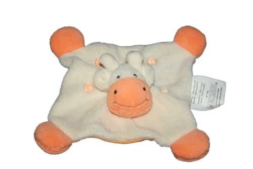 Babou Doudou plat girafe jaune orange fluo jaune n°1583 - Photo 1/1