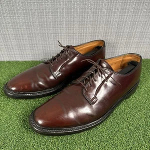 Florsheim Imperial Kenmoor PTB Shell Cordovan Shoes 11 C Plain Toe Blucher 93606 - Picture 1 of 19