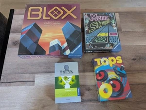 Neu Konvolut Ravensburger Spiele Blox, Memory Street, Tops, Think - Bild 1 von 10