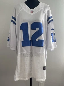 Nike 56 Andrew Luck Indianapolis Colts Road Game Jersey NFL ON Field 365 - Picture 1 of 10