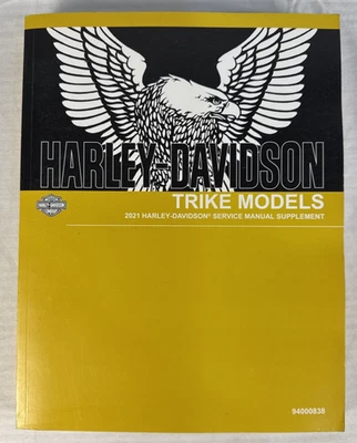 Harley Davidson 2021 manual de servicio suplemento triciclo modelos 94000838 Foto 1 de 4