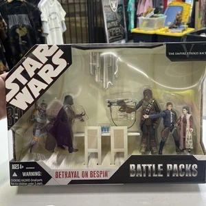 Star Wars Betrayal On Bespin Battle Pack 30th Ann Empire Strikes Back Hasbro - Imagen 1 de 9