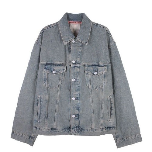 Acne Studios giacca denim oversize vintage lavaggio 133654421