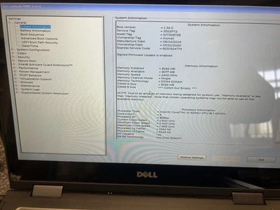 Dell Latitude 3390 Touchscreen Notebook Laptop for Spares or Repair i5 - Image 1 of 4