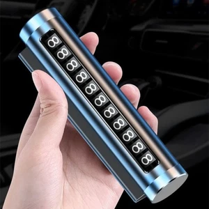 Universal Phone Number Plate Aluminum Auto Accessories - Picture 1 of 12