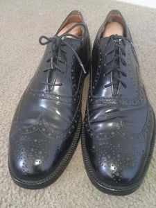 Mens CHURCH’S Wingtip Brogue Leather Dress Shoes Size 9 (US 10 / UK 9) Euro 43 - Picture 1 of 5