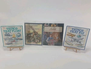 Chick-fil-A Vintage Kids Meal Activity Books (Lot of 4) - 3 New & 1 Used Usborne - Picture 1 of 4