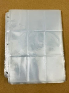 Legends 9-Card Pocket Pages for Trading Card Binder - Lot of 40 Used - Bild 1 von 2