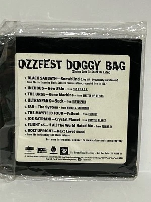 Ozzfest 97 Doggy Bag Rare Promo CD Black Sabbath Incubus The Mayfield Four Foto 1 de 2