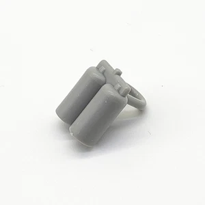 Lego Light Grey Air Tanks Oxygen Tanks Gray Spaceman Vintage Classic Space - Picture 1 of 3