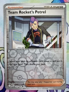 Team Rocket's Petrel 176/182 Sv10: Destined Rivals Reverse Holo - Picture 1 of 1