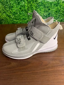 NBA Lebron James 23 Nike Basketball Shoes Gray/White Size 15 - Picture 1 of 5