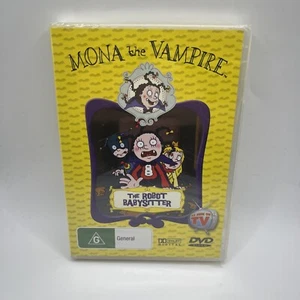 Mona The Vampire - The Robot Babysitter DVD New Sealed - Region All - Picture 1 of 3