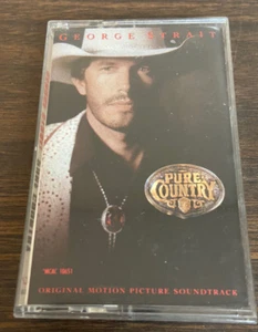 GEORGE STRAIT PURE COUNTRY SOUNDTRACK VINTAGE CASSETTE TAPE - Picture 1 of 5