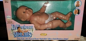 La Newborn Moments Girl 13" soft Skin baby doll Berenguer 1999 vtg. NEW IN BOX - Picture 1 of 6