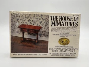 Vintage Puppenhaus Das Haus der Miniatur Duncan Phyfe Bibliothekstisch Nr. 40077 - Bild 1 von 5