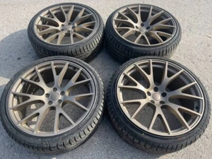 22x9 22x10 HELLCAT SRT WHEELS BRONZE RIMS TIRES CHARGER CHALLENGER DEMON SRT8 RT - Picture 1 of 5