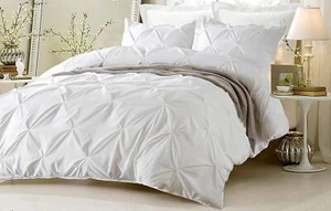 Duvet Cover Queen Size Cotton 800 Thread Count 100% Egyptian Cotton Long Stap... - Picture 1 of 7
