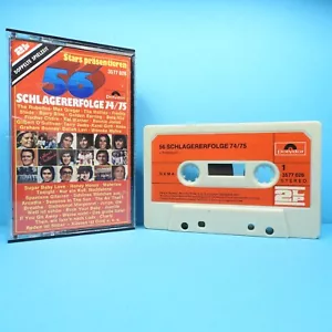 🎧 MC - 56 Schlagererfolge 74 / 75 * SLADE TINA TURNER * Kassette * POLYDOR 1975 - Imagen 1 de 7
