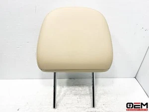 2015-2022 NISSAN MURANO FRONT ROW SEAT HEADREST HEAD REST SET TAN LEATHER OEM - Picture 1 of 6