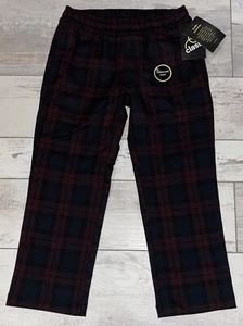 Art Class Straight Leg Pants size 10 Red Plaid/Pockets/Flexible Drawstring - NEW - Picture 1 of 9
