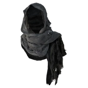 Medieval Pirate Retro Hood Scarf Wrap Cloak Halloween Costume Shoulder Shawl - Picture 1 of 18