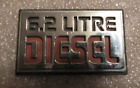 1981-1985-1986-1987 6,2 litres diesel gmc camion chevrolet badge emblème oem