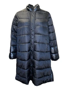 Marina Rinaldi Women's Black Petalo Quilted Jacket NWT - Picture 1 of 3