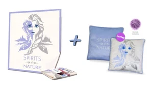 Frozen / Die Eiskönigin II Set Fleece-Decke (160x130cm) + Kissen (45x45cm) - Bild 1 von 3