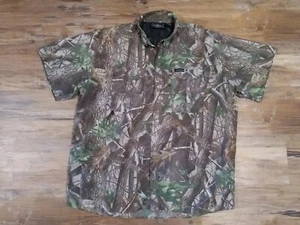 Winchester Vented Fishing Shirt 2X RealTree Camo Hunting Hiking Outdoors  - Picture 1 of 8