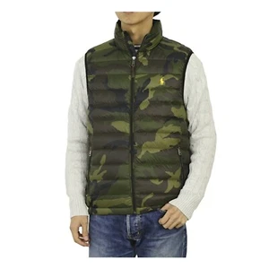 *DEFECTO MENOR* Chaleco de plumón empacable Polo Ralph Lauren - Camuflaje (amarillo) - LG - Imagen 1 de 9