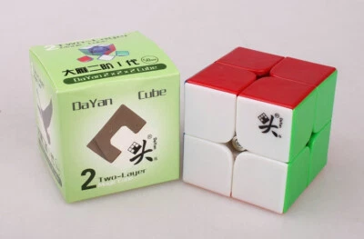 DY 50mm Size 2X2X2 Magic Cube 2X2 Speed Cube Professional Classic Race - Image 1 of 4