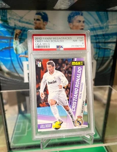 2012-13 PANINI MEGACRACKS LIGA BBVA MKG #197 Cristiano Ronaldo Goleador PSA 8 - Picture 1 of 23
