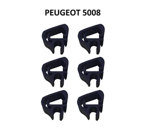 6X Clip Porte Tube Bras Essuie-Glace Essuie-Glaces Avant Peugeot 5008 - Picture 1 of 11
