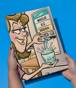 Funny Birthday Card for Her Vodka Loving Greeting Card for Mom - Picture 1 of 8