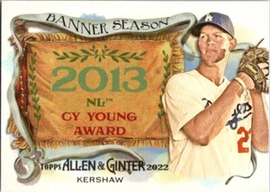 2014 Topps Allen & Ginter #189 Clayton Kershaw Nmt-Mnt - Picture 1 of 2