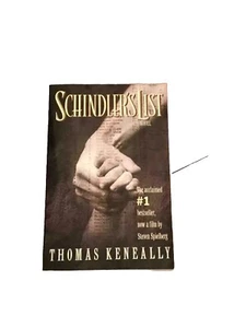 Schindler’s List Thomas Keneally Paperback 1993 Movie Tie In Historical Fiction - Foto 1 di 2