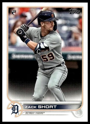 2022 Topps #148 Zack Short RC - Image 1 of 2