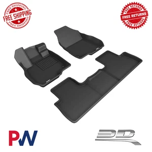 3D MAXpider Custom Fit All-Weather KAGU Series Floor Mats For 2019-26 Acura RDX - Picture 1 of 9