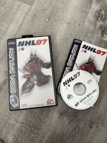 EA SPORTS NHL 97 (Sega Saturn) PAL 1996 Ice Hockey Game Manual Included