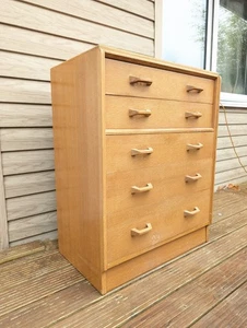 G Plan E Gomme Chest Of Drawers Retro Vintage Mid Century 50s 60s 70s - Picture 1 of 9