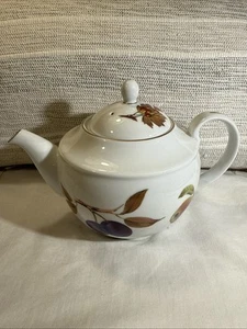 Royal Worcester Evesham Gold Teekanne - Made in Czech Republic Top Zustand - Bild 1 von 24