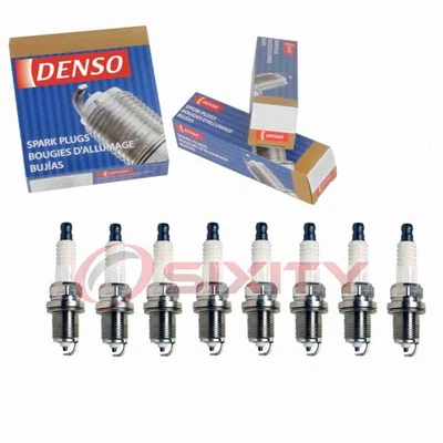 8 pc Denso Standard Spark Plugs for 2006-2007 Mitsubishi Raider 4.7L V8 ll - Image 1 of 4