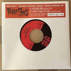 BAIT ONES Leopard Man / I Want Some Of That 7" NEW supersnazz 5678s guitar wolf - Picture 1 of 2