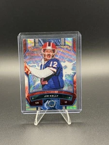 2024 Topps Resurgence - Jim Kelly #9 rifrattore a sovratensione bianco 195/399 - Foto 1 di 4