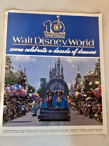 TENCENNIAL Walt Disney World Werbebeilage - 1981 - 6pp - Bild 1 von 7