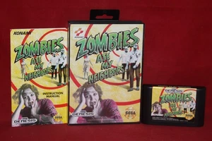 Zombies Ate My Neighbors (Sega Genesis, 1993) Game Cartridge, CIB komplett - Bild 1 von 7