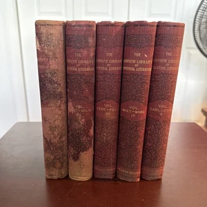The Ridpath Library Of Universal Literature Vol 1,5,10,16,17 1903 - Picture 1 of 22