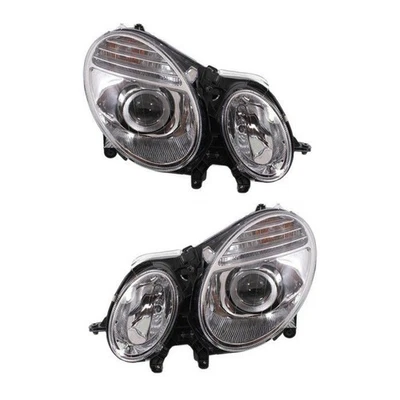 For Mercedes-Benz E63 AMG/E550 2007-2009 Headlights Driver&Passenger Side | Pair Foto 1 de 4